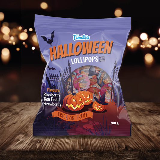 Fundiez Haloween Lollipops 200g (x30)